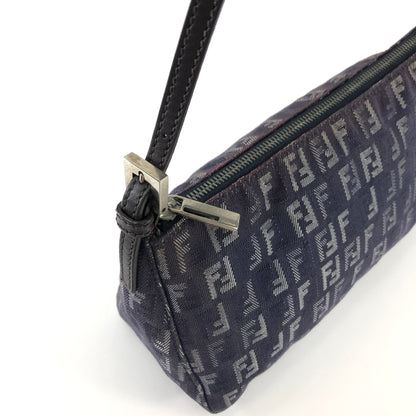 FENDI DENIM ZUCCA SHOULDER BAG