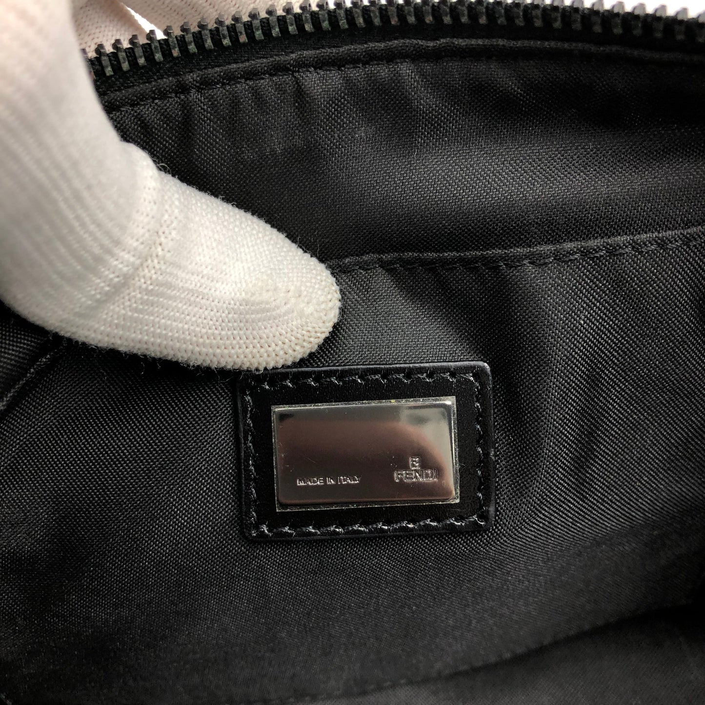 FENDI ZUCCA SHOULDER BAG