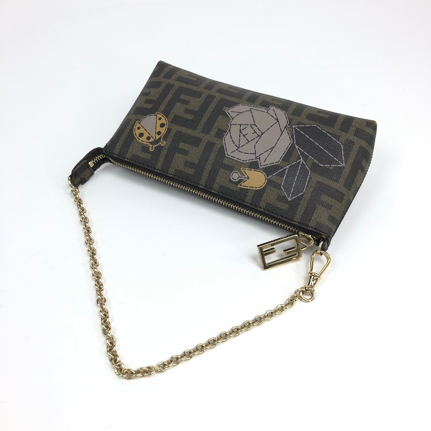 FENDI ZUCCA SHOULDER BAG