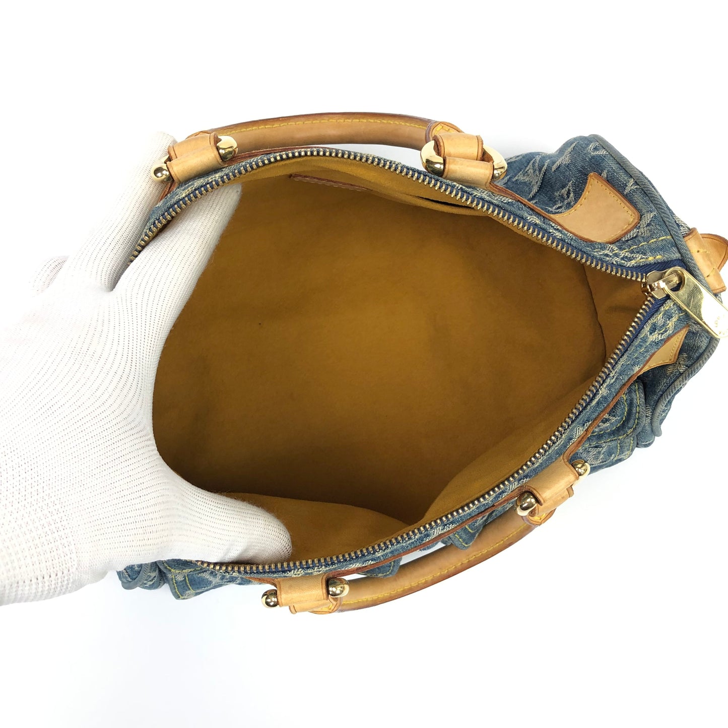 LOUIS VUITTON NEO SPEEDY DENIM BAG