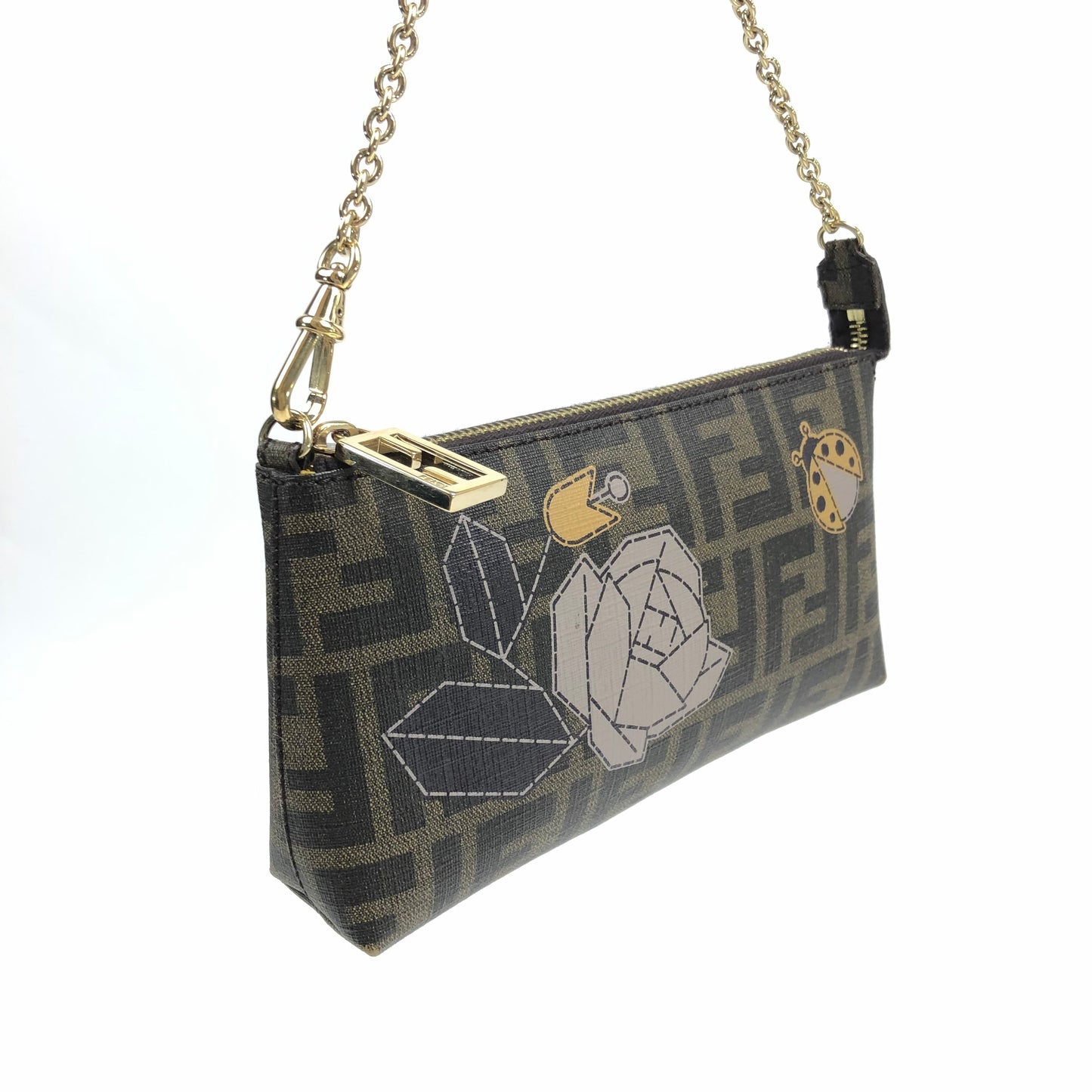 FENDI ZUCCA SHOULDER BAG