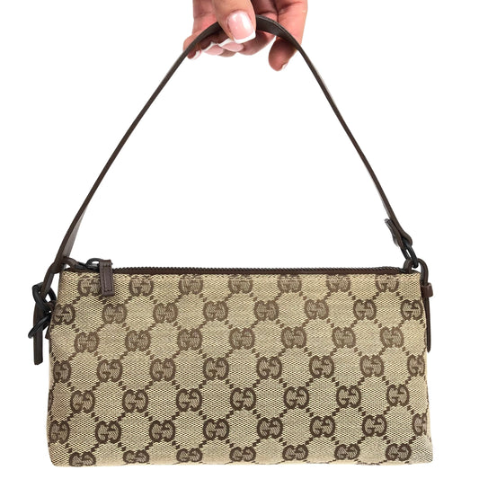 GUCCI MONOGRAM SHOULDER BAG