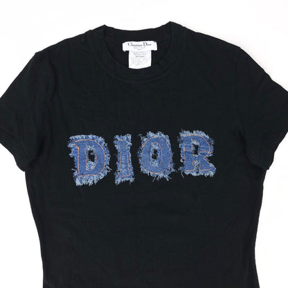 CHRISTIAN DIOR DENIM PRINT T-SHIRT
