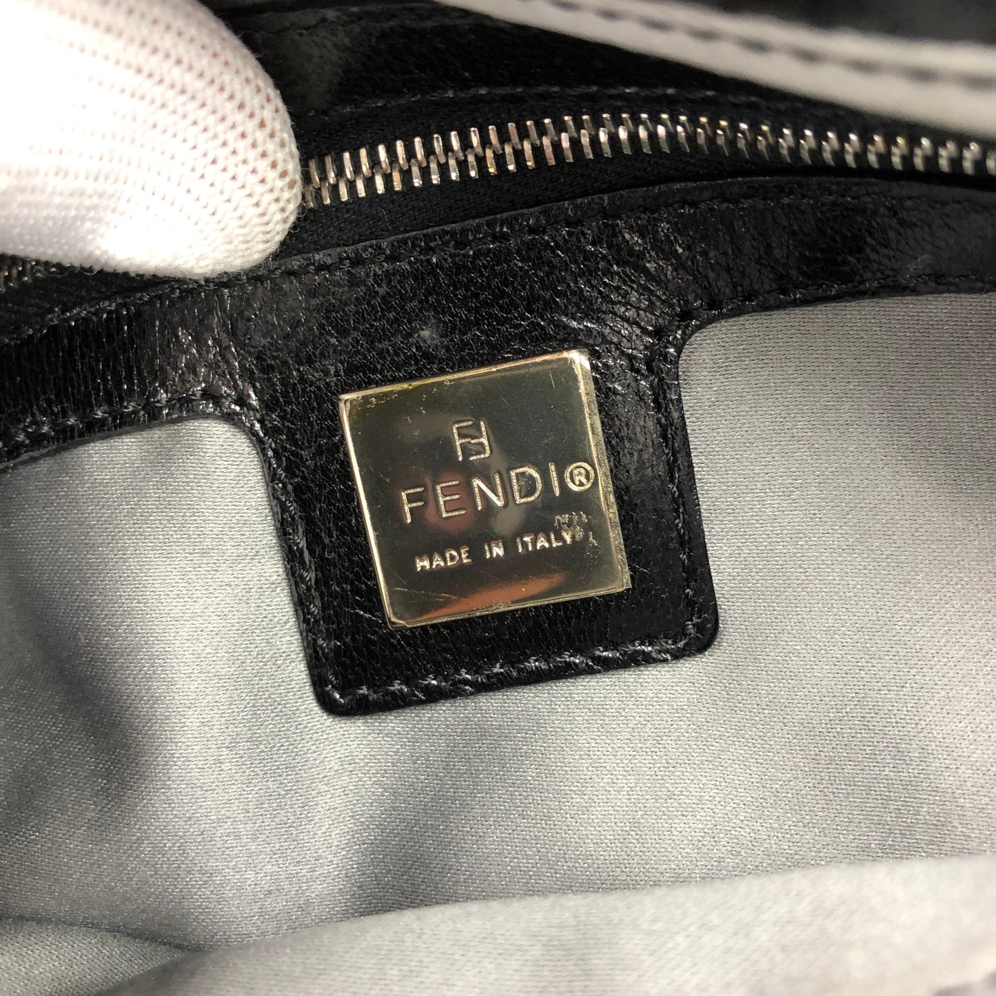 FENDI BEADED BAGUETTE BAG