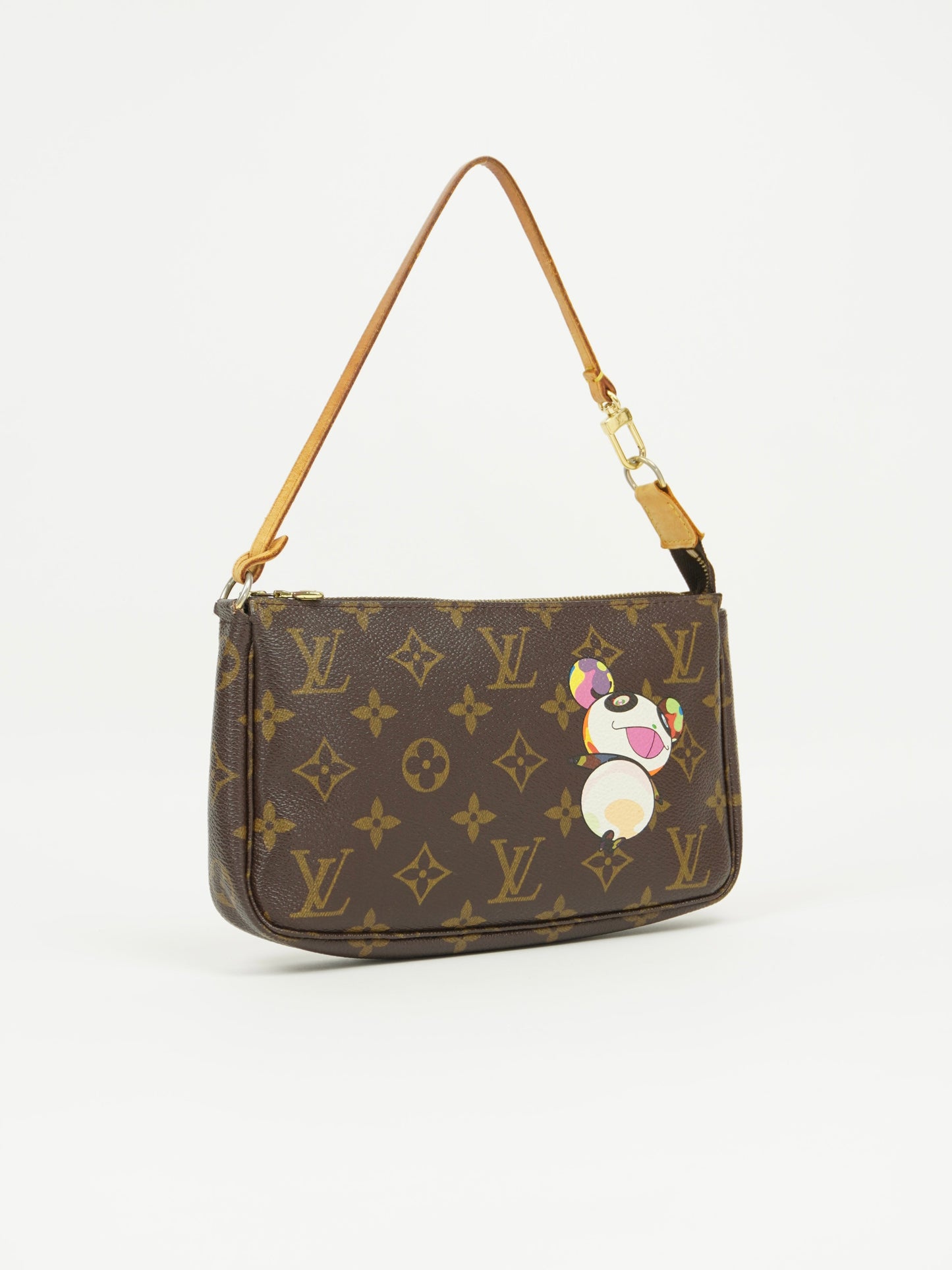 LOUIS VUITTON TAKASHI MURAKAMI PANDA POCHETTE BAG
