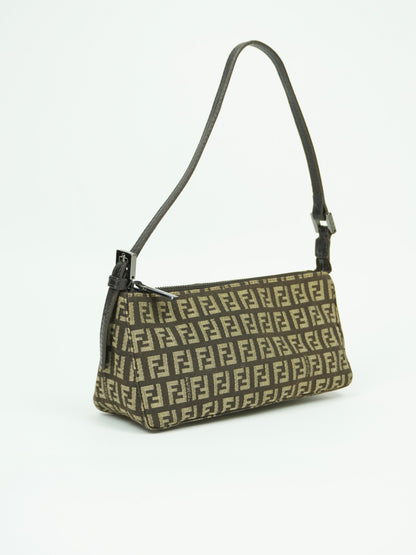 FENDI ZUCCA SHOULDER BAG