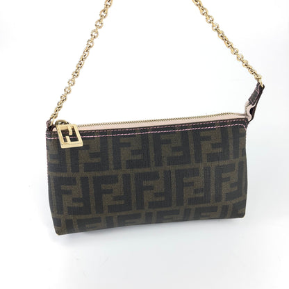 FENDI ZUCCA CHAIN BAG