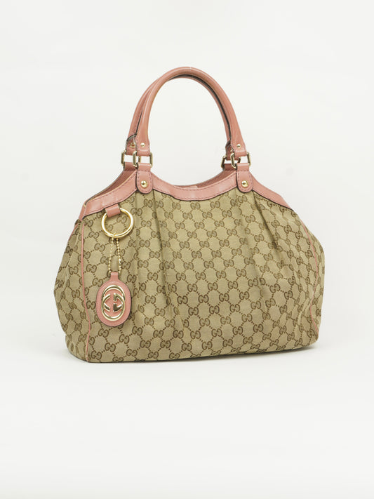 GUCCI MONOGRAM SUKEY BAG