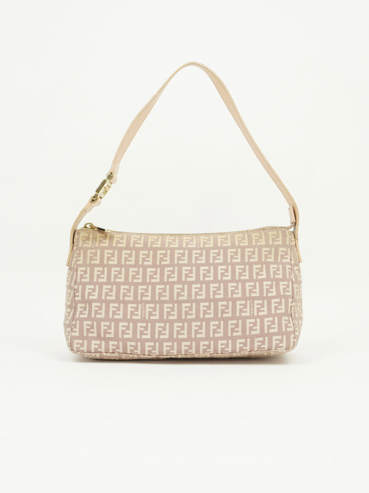 FENDI ZUCCA SHOULDER BAG