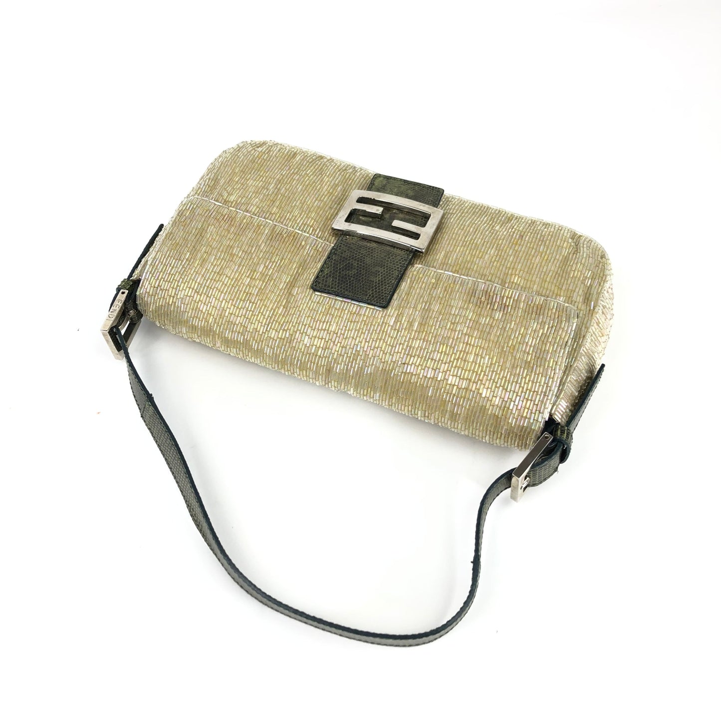 FENDI BEADED BAGUETTE BAG