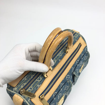 LOUIS VUITTON NEO SPEEDY DENIM BAG