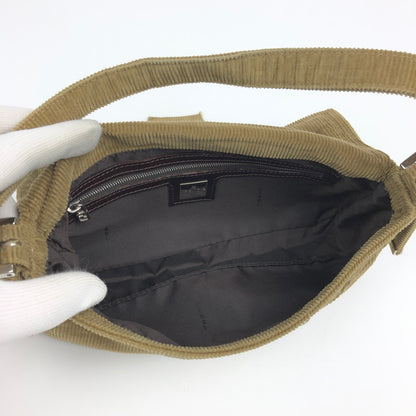 FENDI CORDUROY BAGUETTE BAG