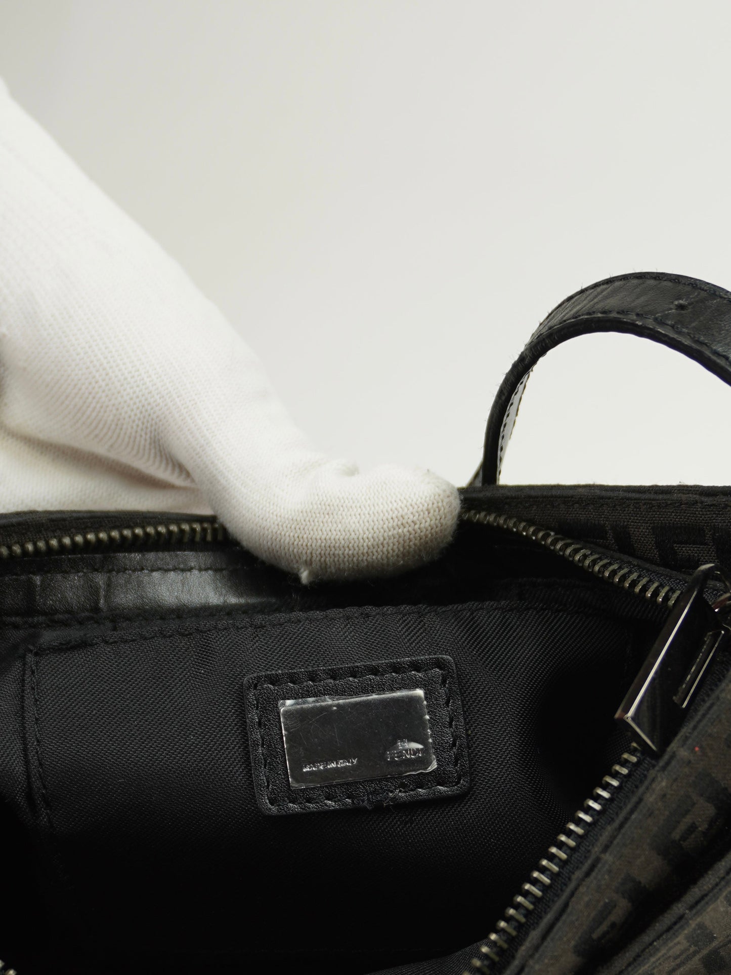 FENDI ZUCCA SHOULDER BAG