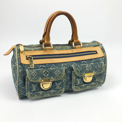 LOUIS VUITTON NEO SPEEDY DENIM BAG