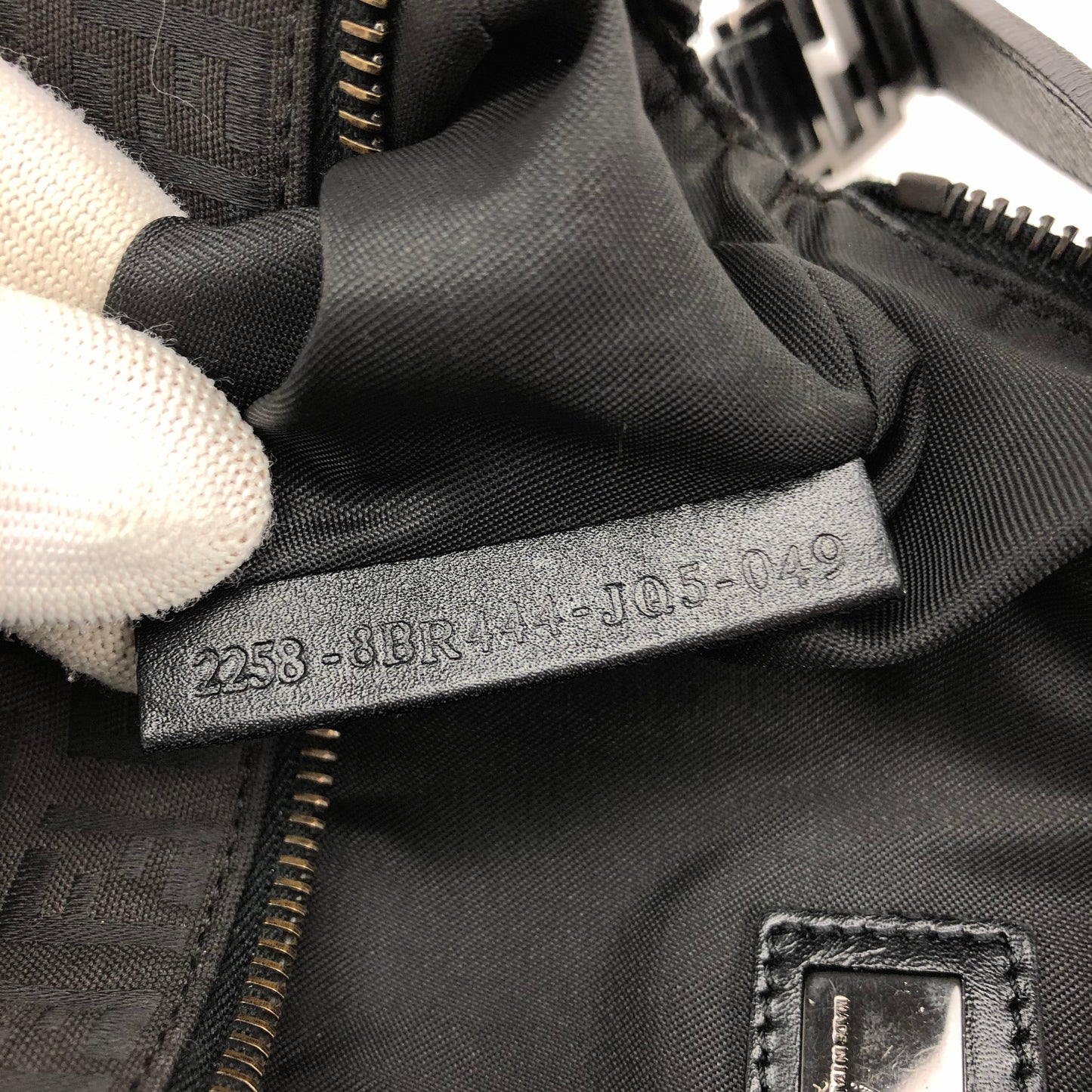 FENDI ZUCCA SHOULDER BAG