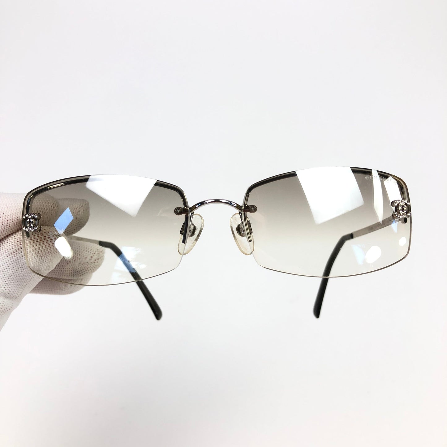 CHANEL RIMLESS SUNGLASSES