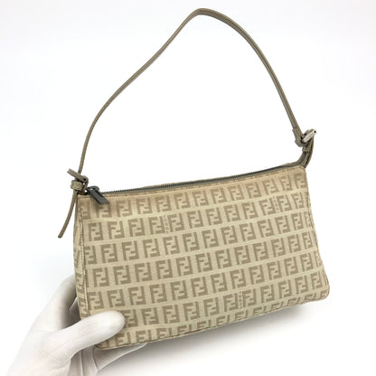 FENDI ZUCCA SHOULDER BAG