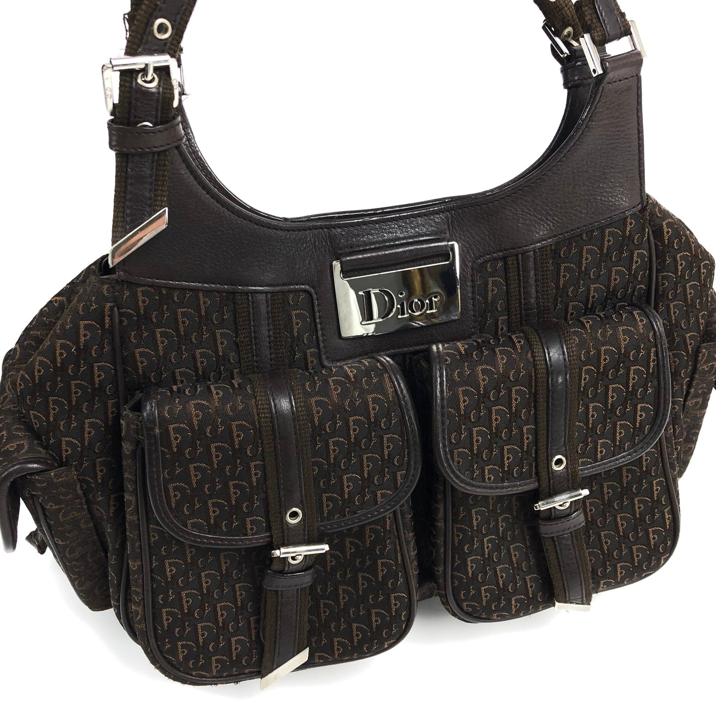 CHRISTIAN DIOR MONOGRAM SHOULDER BAG