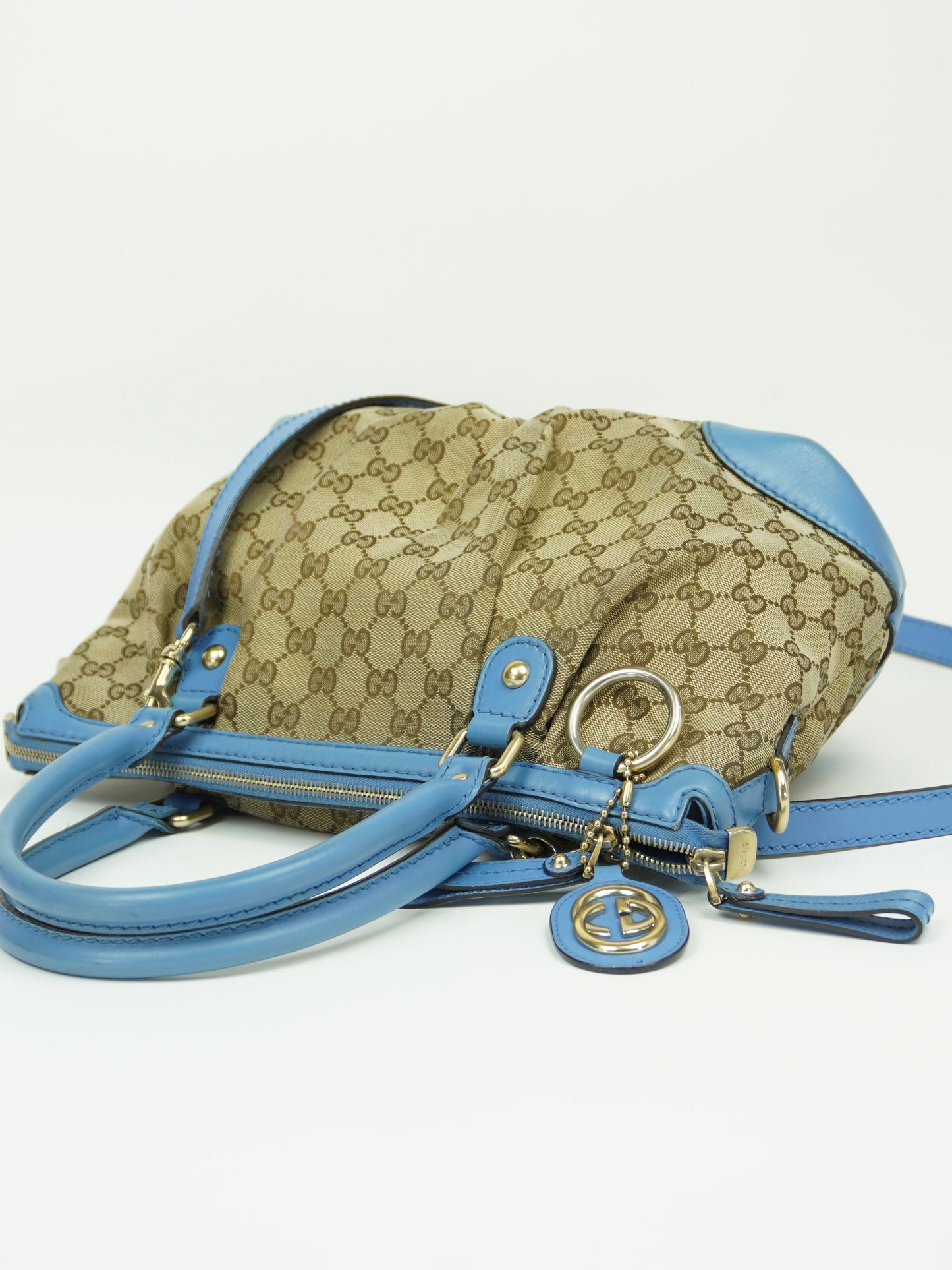 GUCCI MONOGRAM SUKEY TWO WAY BAG