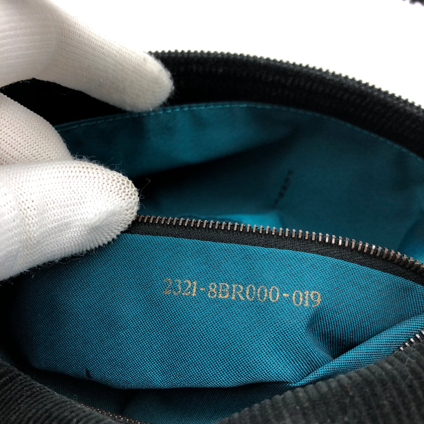 FENDI CORDUROY BAGUETTE BAG