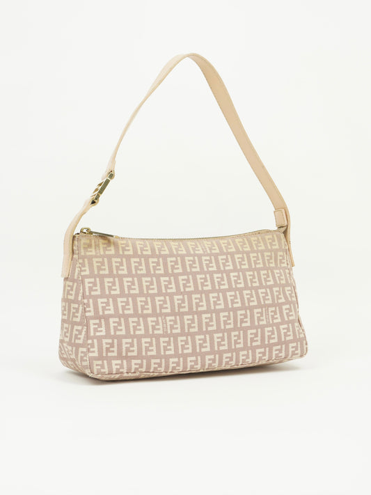 FENDI ZUCCA SHOULDER BAG