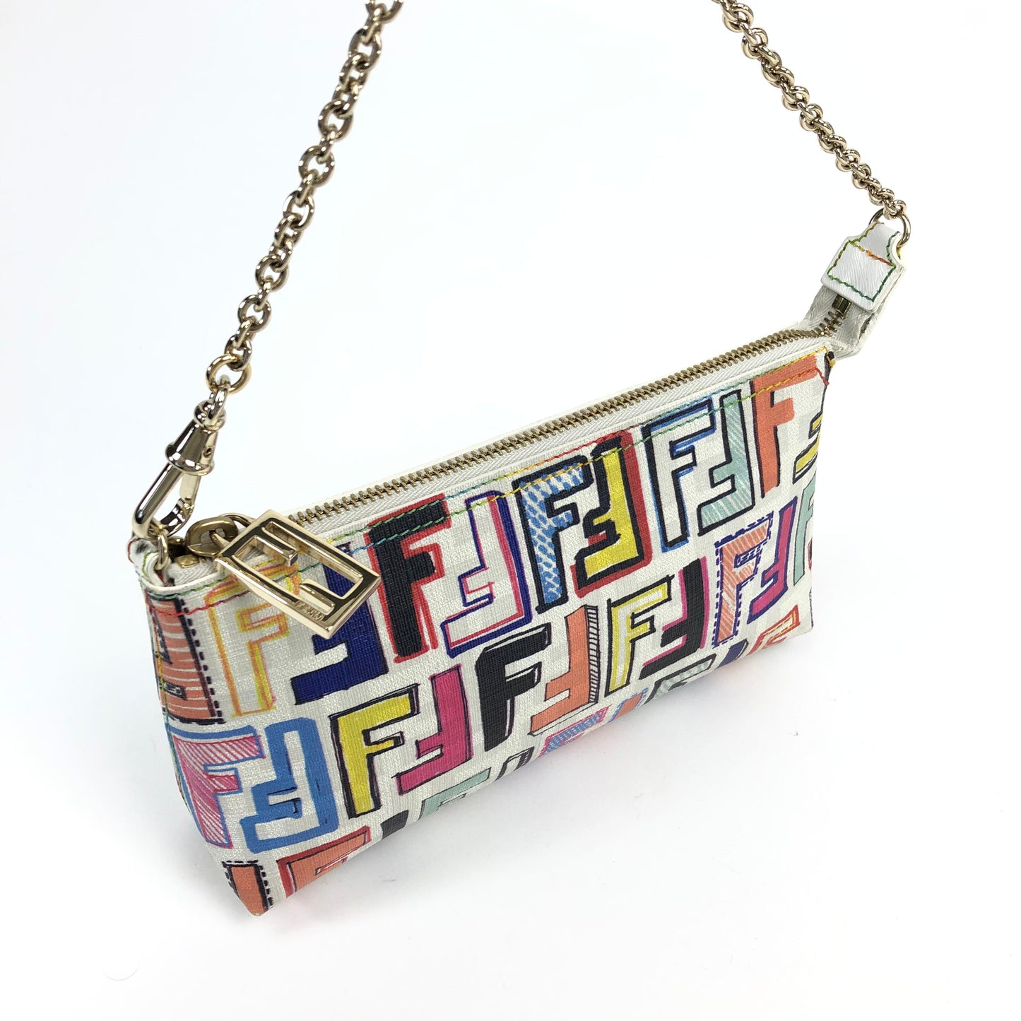 FENDI ZUCCA SHOULDER BAG