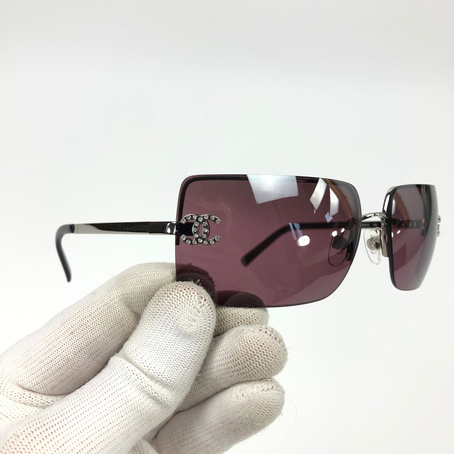 CHANEL RIMLESS SUNGLASSES