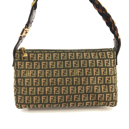 FENDI ZUCCA SHOULDER BAG