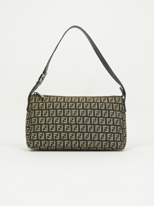 FENDI ZUCCA SHOULDER BAG