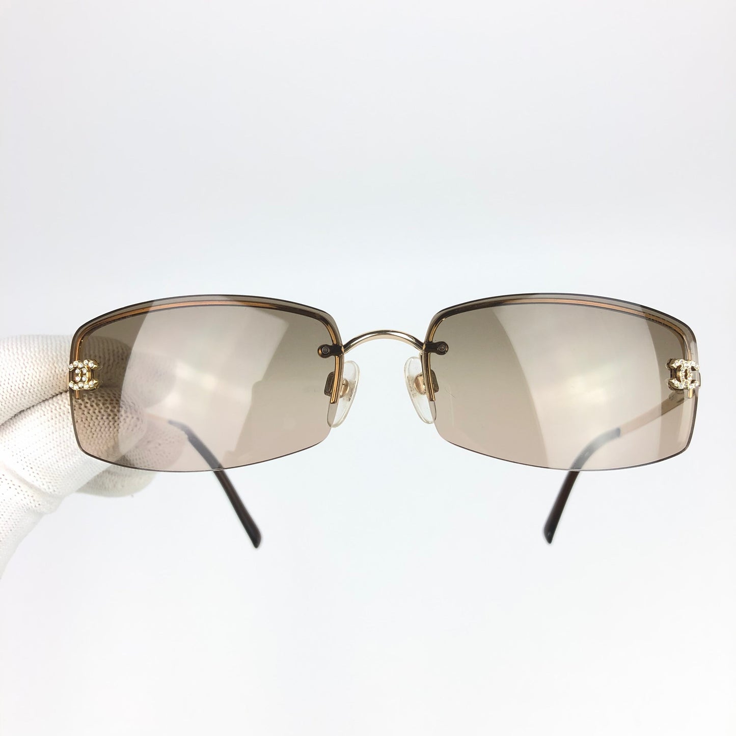 CHANEL RIMLESS SUNGLASSES