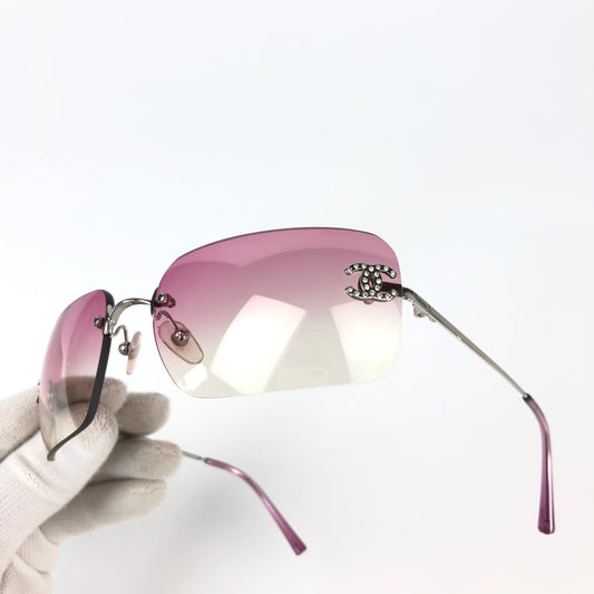 CHANEL RIMLESS SUNGLASSES