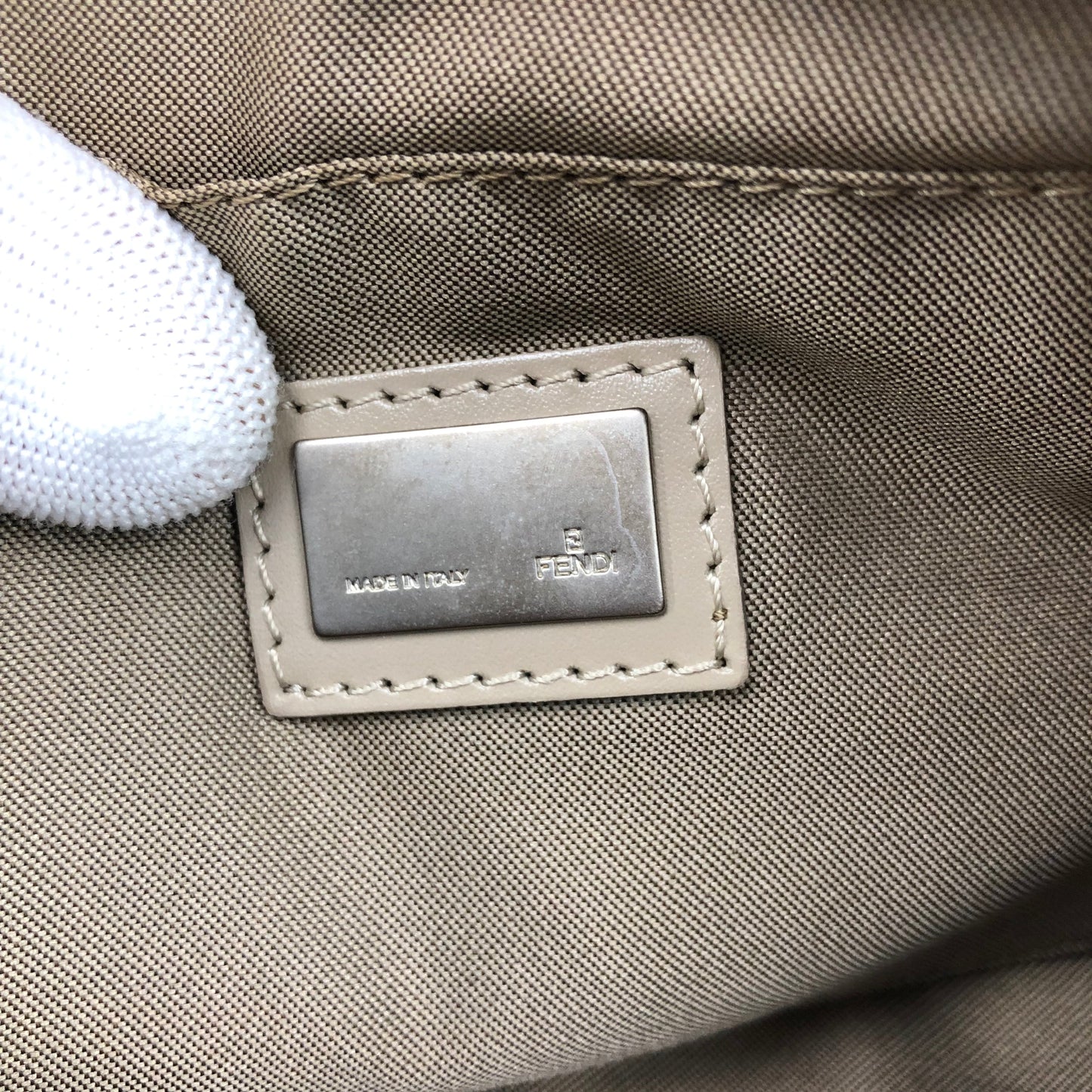 FENDI ZUCCA SHOULDER BAG