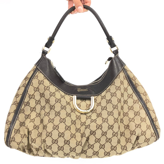 GUCCI MONOGRAM ABBEY BAG
