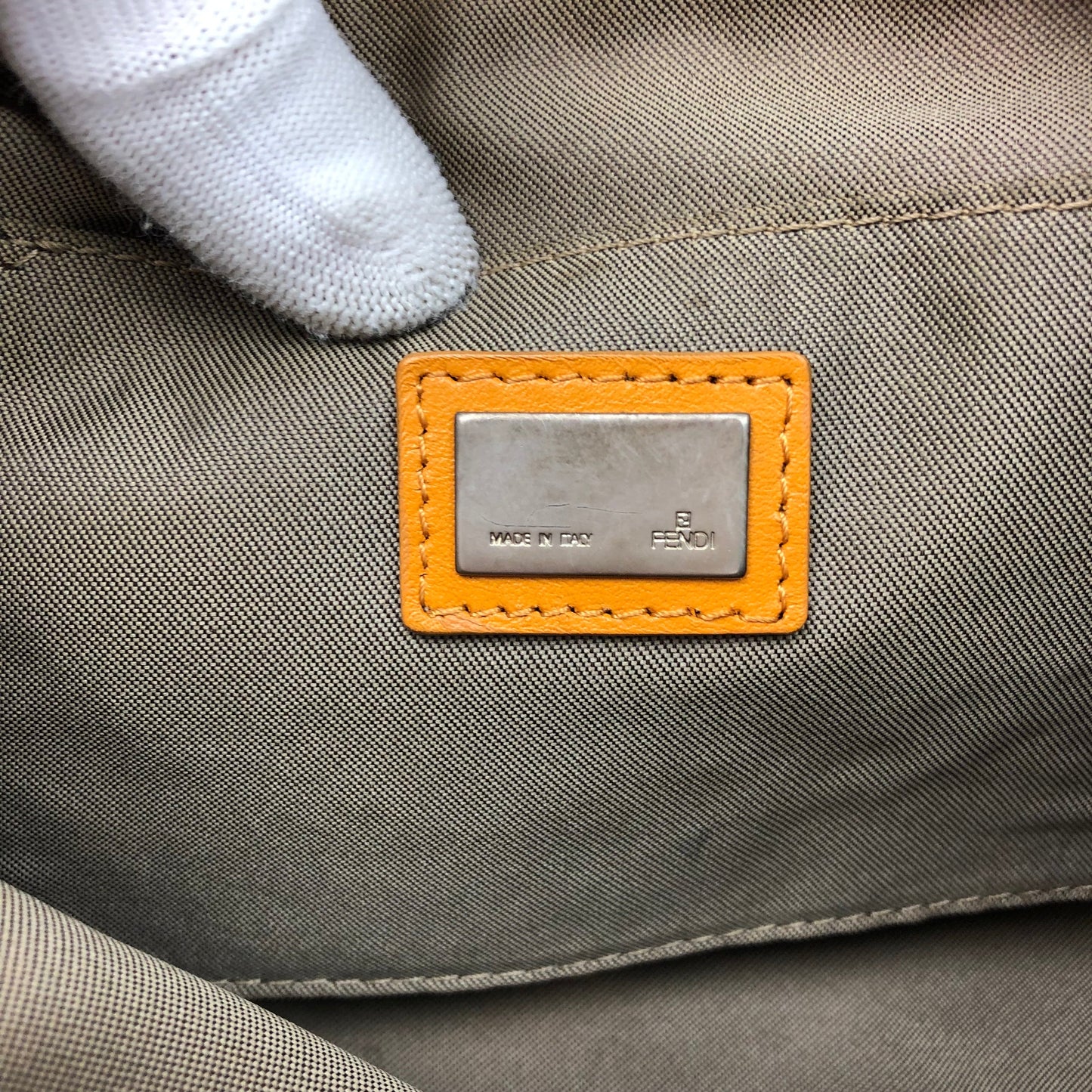 FENDI ZUCCA SHOULDER BAG