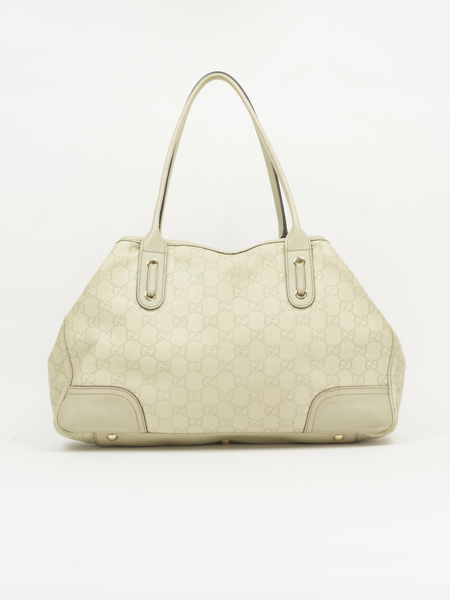 GUCCI MONOGRAM LEATHER BAG