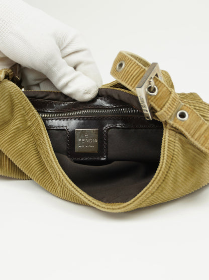 FENDI CORDUROY BAGUETTE