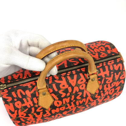 LOUIS VUITTON STEPHEN SPROUSE GRAFFITI SPEEDY 30 BAG