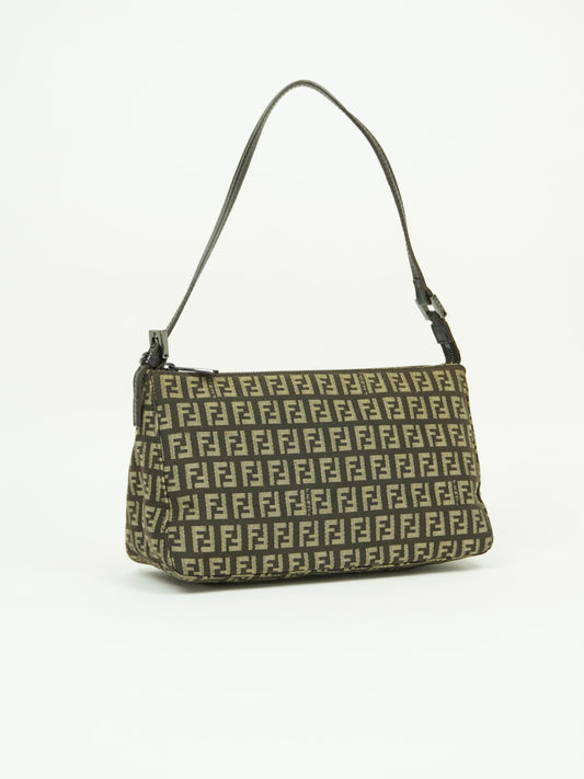 FENDI ZUCCA SHOULDER BAG