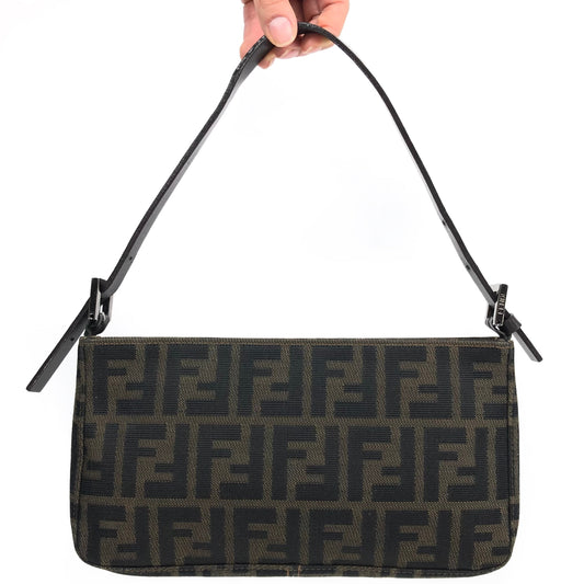 FENDI ZUCCA SHOULDER BAG