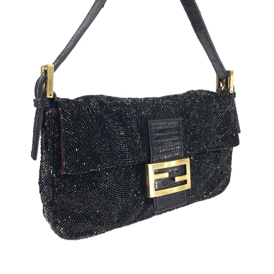 FENDI BEADED BAGUETTE BAG