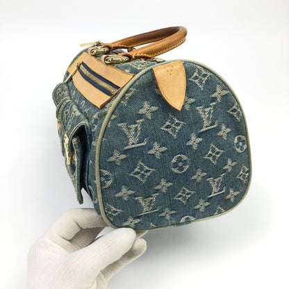 LOUIS VUITTON NEO SPEEDY DENIM BAG
