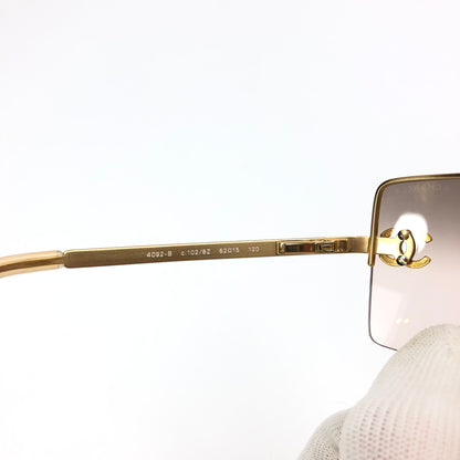 CHANEL RIMLESS SUNGLASSES