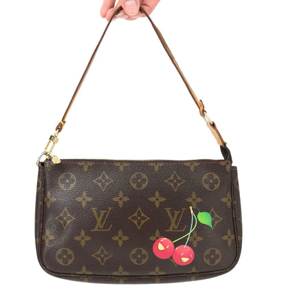 LOUIS VUITTON CHERRY POCHETTE BAG