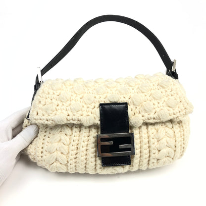 FENDI CROCHET BAGUETTE BAG