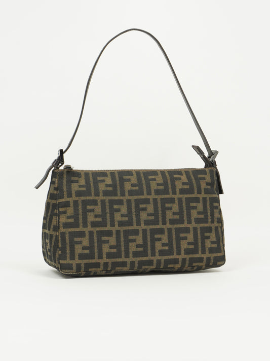FENDI ZUCCA SHOULDER BAG