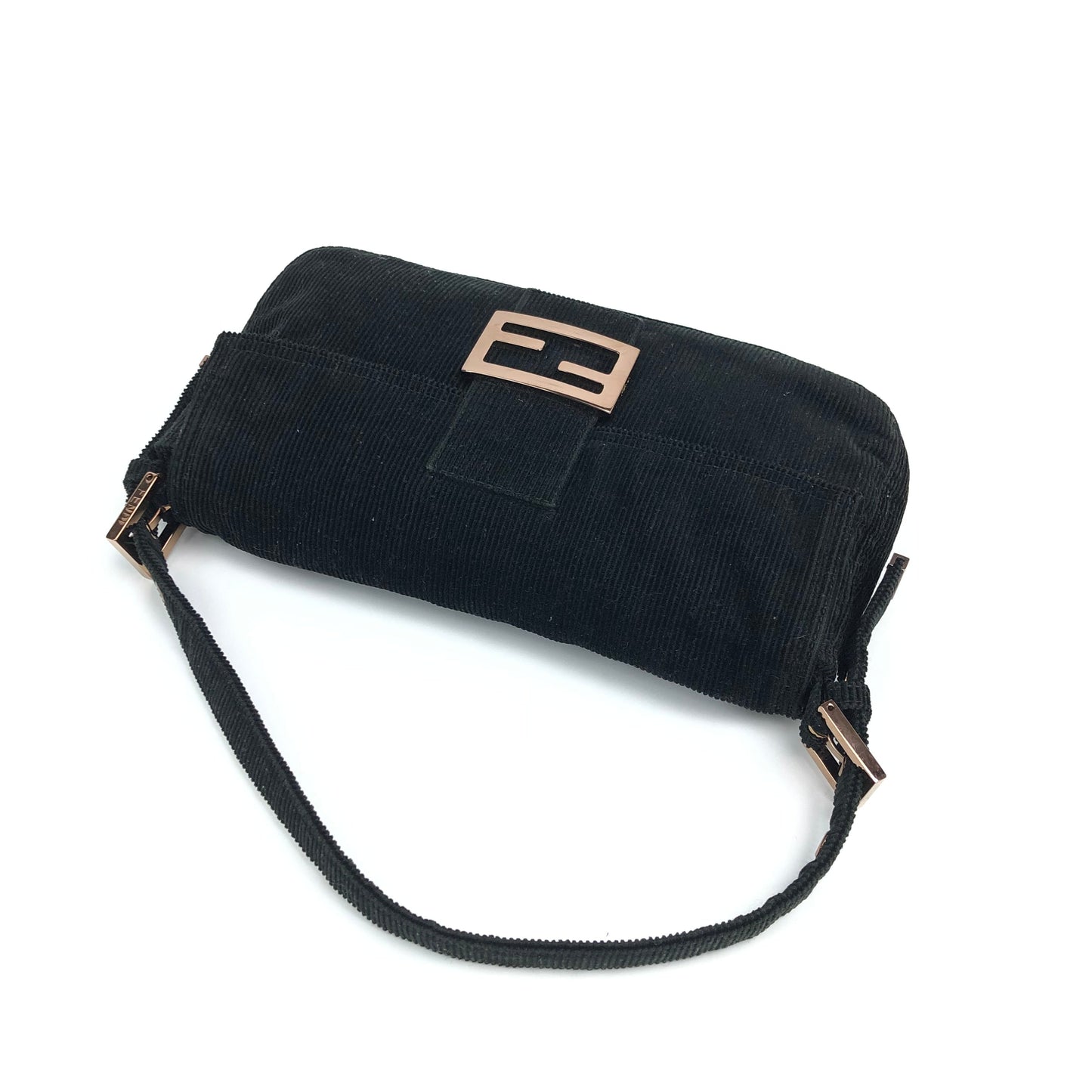 FENDI CORDUROY BAGUETTE BAG