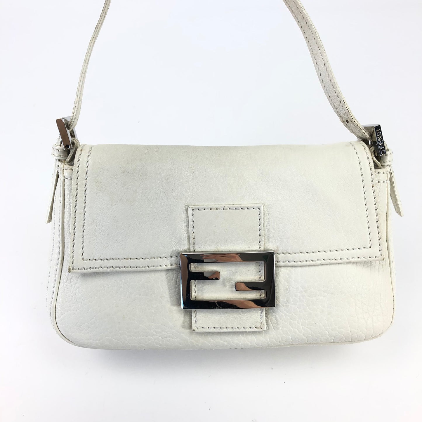 FENDI LEATHER BAGUETTE BAG