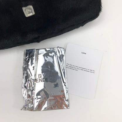 FENDI MINK FUR BAGUETTE BAG