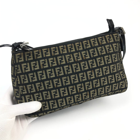 FENDI ZUCCA SHOULDER BAG