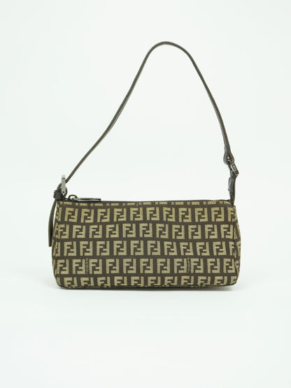 FENDI ZUCCA SHOULDER BAG